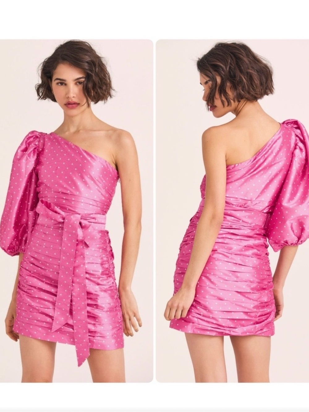 Love Shack Fancy sz 8 taffeta dress